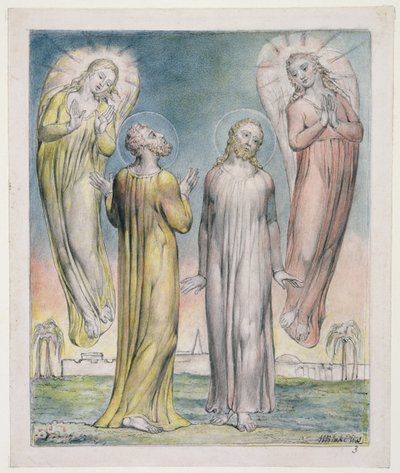 Andrew, Simon Peter Searching for Christ, illustration from 